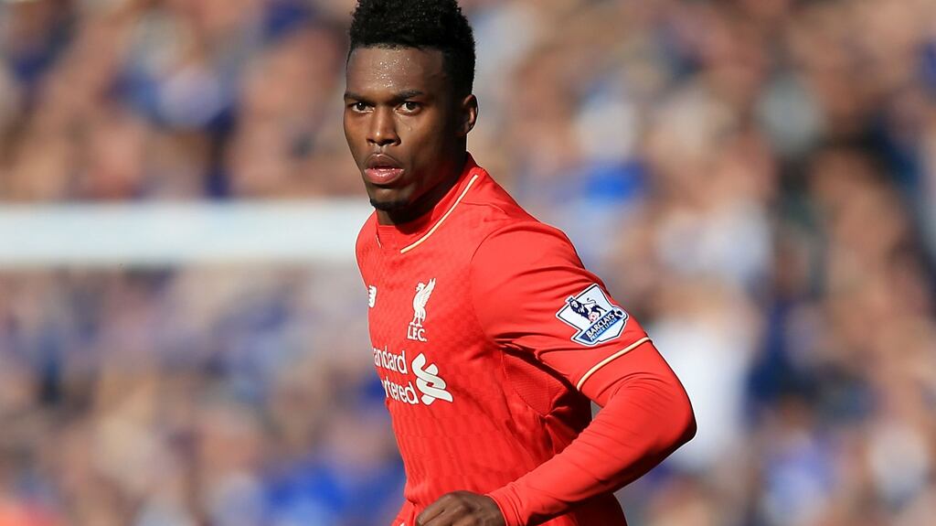 Liverpool striker Daniel Sturridge is no closer to a return. Photograph: Nigel French/PA