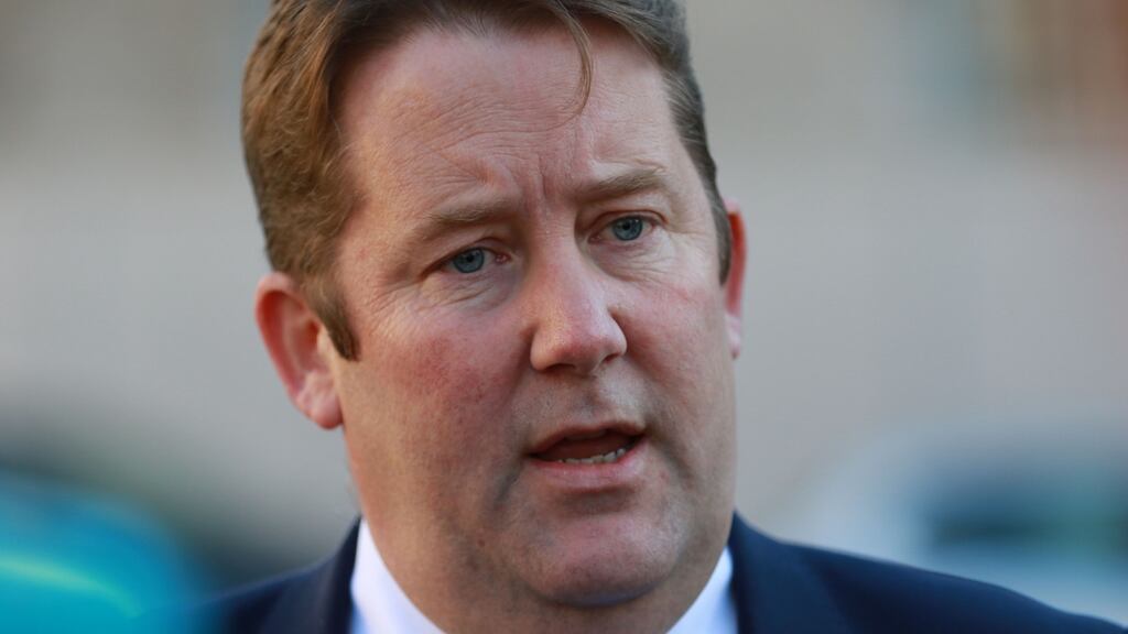 Fianna Fáil housing spokesman, Darragh O’Brien, said the department was using the purchase figures to ‘paint a better picture’ of its progress in developing housing. Photograph: Nick Bradshaw
