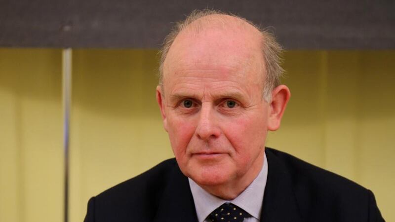 Inquiry chairman Sir Anthony Hart inside the courtroom at Banbridge in Northern Ireland: in excess of 300 witnesses are expected to appear in public. Photograph: Paul Faith/PA Wire