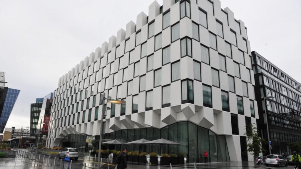 The Ires Reit portfolio stretches from Priorsgate in Tallaght where it owns 102 out of 198 apartments in the complex, to the Marker in Dublin’s docklands (above), where it owns 84 out of 105 apartments.