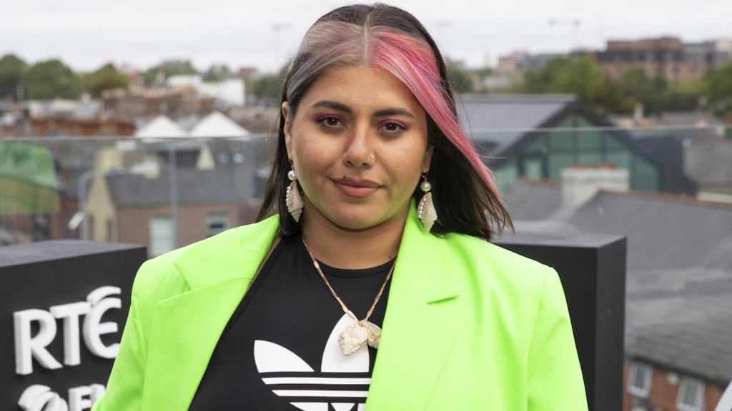 Tara Stewart: with her customised clothes and bright streaks in her hair, she has the stance of an extrovert, but behind this public persona is an unexpected shyness. Photograph: Kinlan Photography.