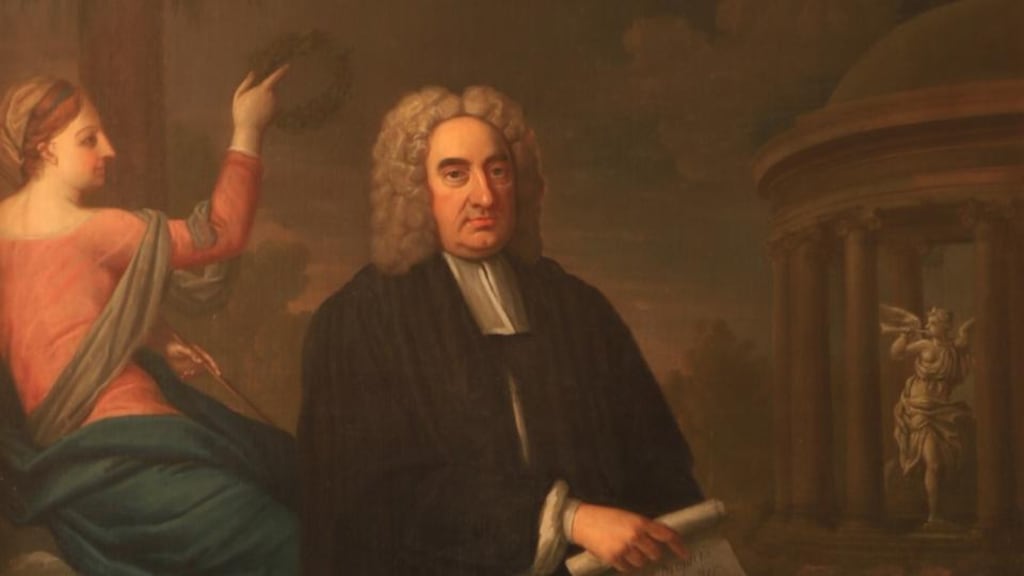 The portrait of Gulliver’s Travels author Jonathan Swift by Irish artist Francis Bindon dates back to 1735
