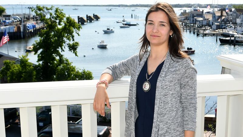 NANTUCKET, MASSACHUSETTS - JUNE 23: Director Waad al-Kateab attends Morning Coffee during the 2019 Nantucket Film Festival - Day Five on June 23, 2019 in Nantucket, Massachusetts. (Photo by Nicholas Hunt/Getty Images for the 2019 Nantucket Film Festival )  Director Waad al-Kateab attends Morning Coffee during the 2019 Nantucket Film Festival in Massachusetts. Photograph:  Nicholas Hunt/Getty Images