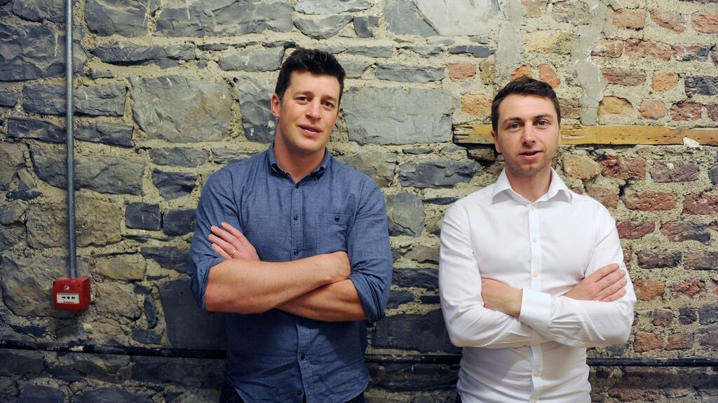 Barry O’Mahony and Tiernan Kennedy of Umba. Photograph: Aidan Crawley/The Irish Times