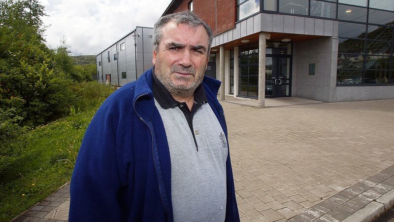 Freddie Scappaticci pictured in west Belfast in 2003