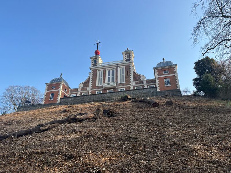 The Royal Observatory, high on a hill above Greenwich Park. Photograph: Mark Paul