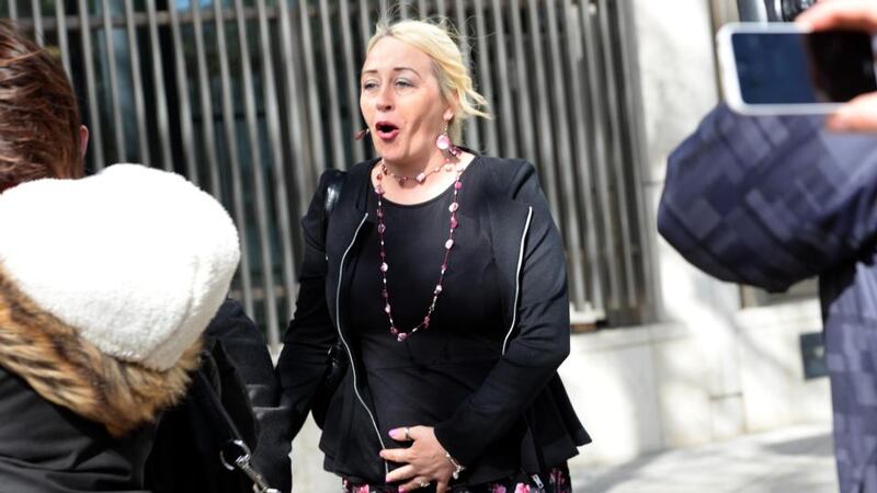 Gail O’Rorke leaving the Circuit Criminal Court recently, having been acquitted on charges of assisting or attempting to assist in the suicide of her friend. Photograph: Eric Luke