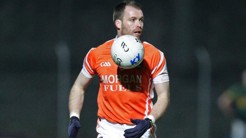 Armagh’s Ciaran McKeever. Photograph: Cathal Noonan/Inpho
