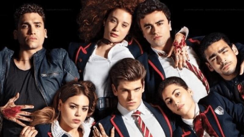 The Spanish cast of Elite