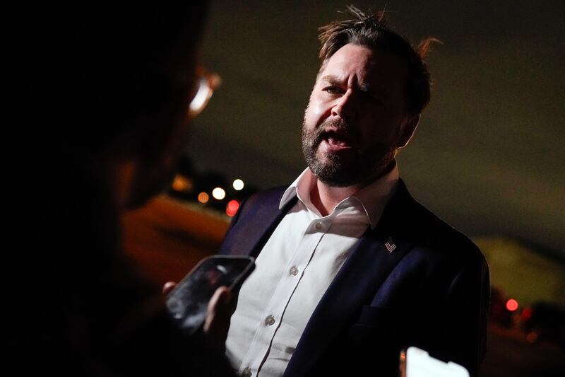 US vice-president JD Vance is expected in Israel on Tuesday. Photograph: Oliver Contreras/Getty