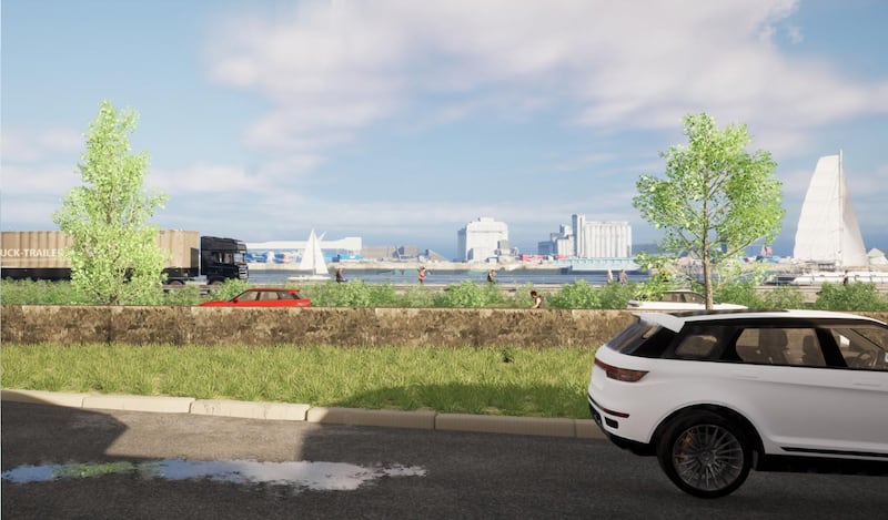 Dublin port plan: View from Pigeon Road houses