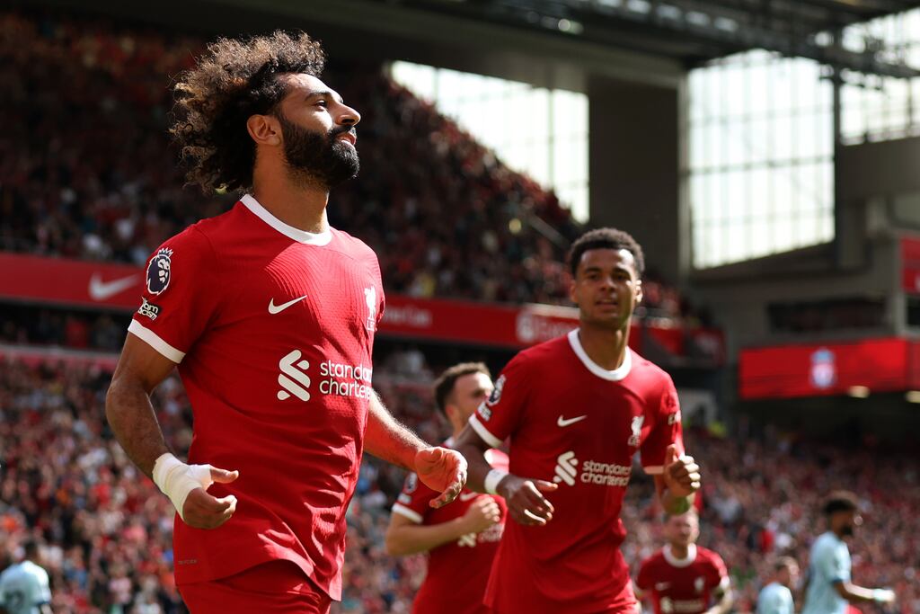 Mohamed Salah, one of Liverpool's key players. Photograph: George Wood/Getty