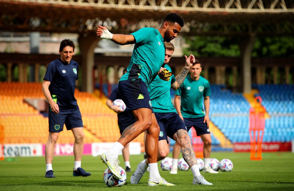Cyrus Christie has joined Fulham. Photograph: Ryan Byrne/Inpho
