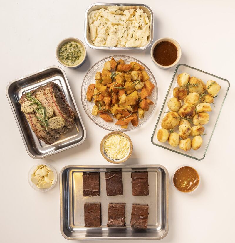 The Easter roast special from Bujo also comes with a burger kit.