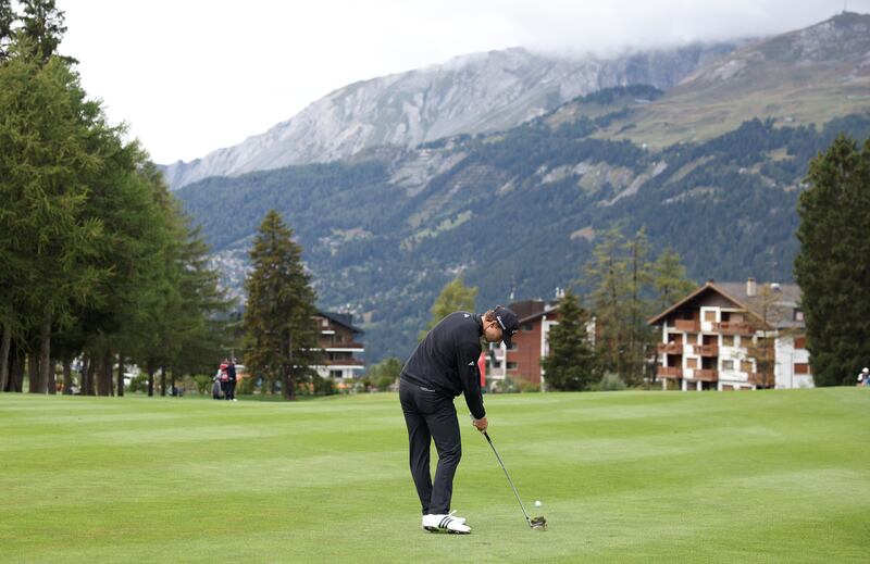 Nicolai Hojgaard of Denmark. Photograph: Warren Little/Getty