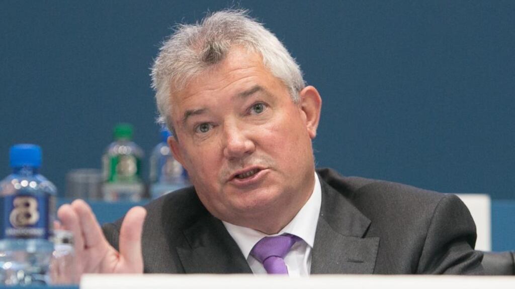 Bank of Ireland chief executive Richie Boucher: to appear before Oireachtas finance committee today. Photograph: Gareth Chaney/Collins