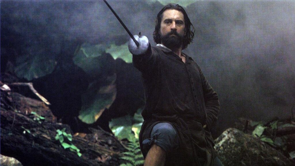 In the film The Mission, Fr Gabriel (Jeremy Irons) assigns a harsh penance Rodrigo Mendoza played by Robert De Niro (above), knowing that a verbal penance would not be enough, Mendoza needed to feel forgiveness in his bones