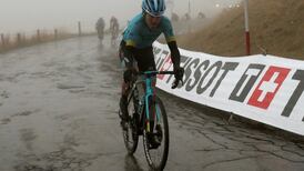 Dan Martin back to third in Vuelta after a wet and wild Stage 6
