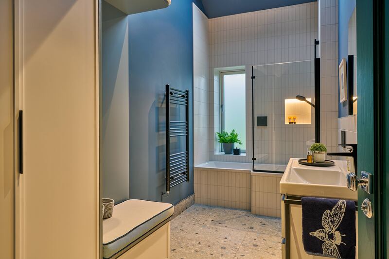 Hélène Broderick recommends putting LED lighting under bathroom vanity units on sensors. Photograph: Gareth Byrne