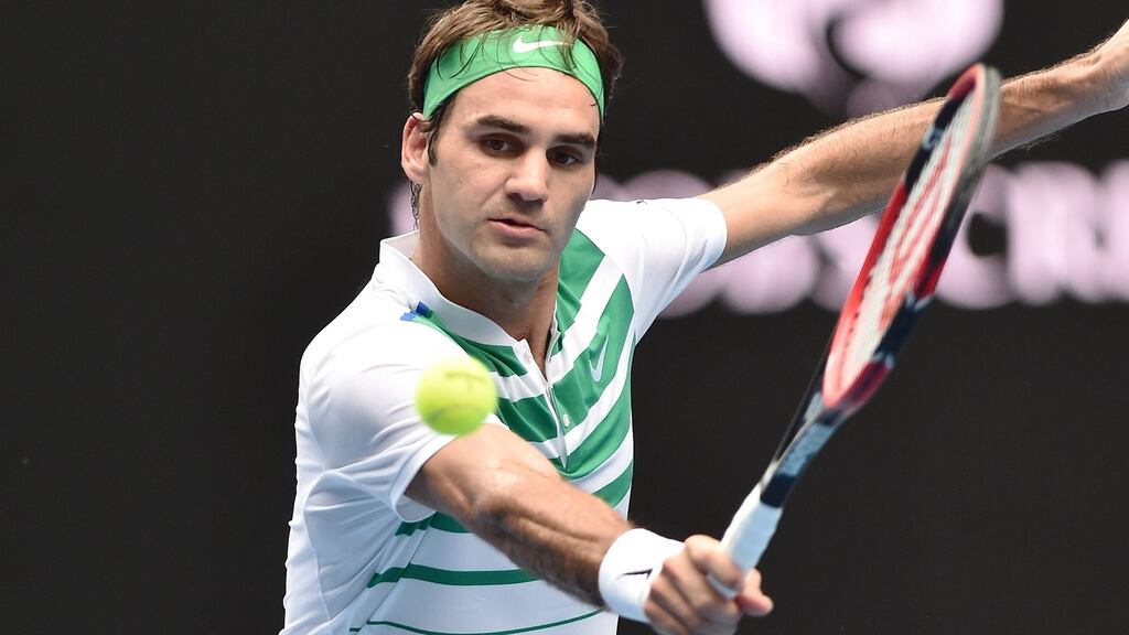 Roger Federer of Switzerland won his third round match at the Australian Open on Friday. Photograph: EPA