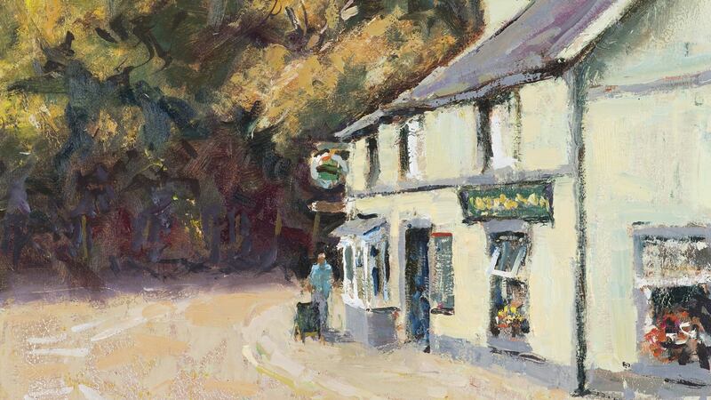 ‘Morning Sun, Killinick’ by Tony Robinson at Dolan’s Art Auction House (€280-€350)