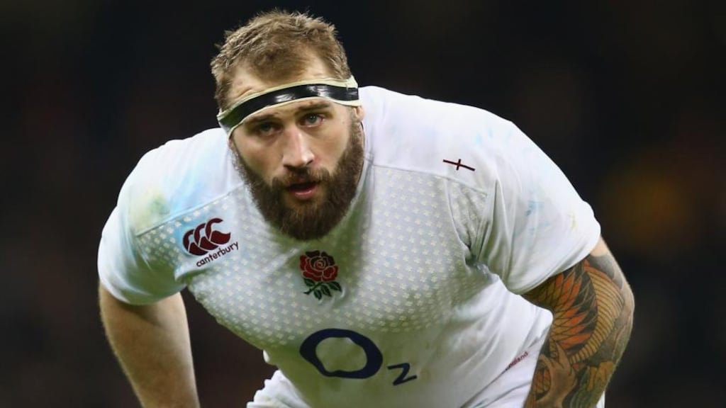 Joe Marler could face disciplinary action after an obscene tweet directed at former Australia coach Bob Dwyer. Photograph: Michael Steele/Getty Images