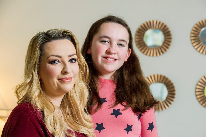 Fiona and her daughter Katelynn. Photograph: Daragh McSweeney/Provision
