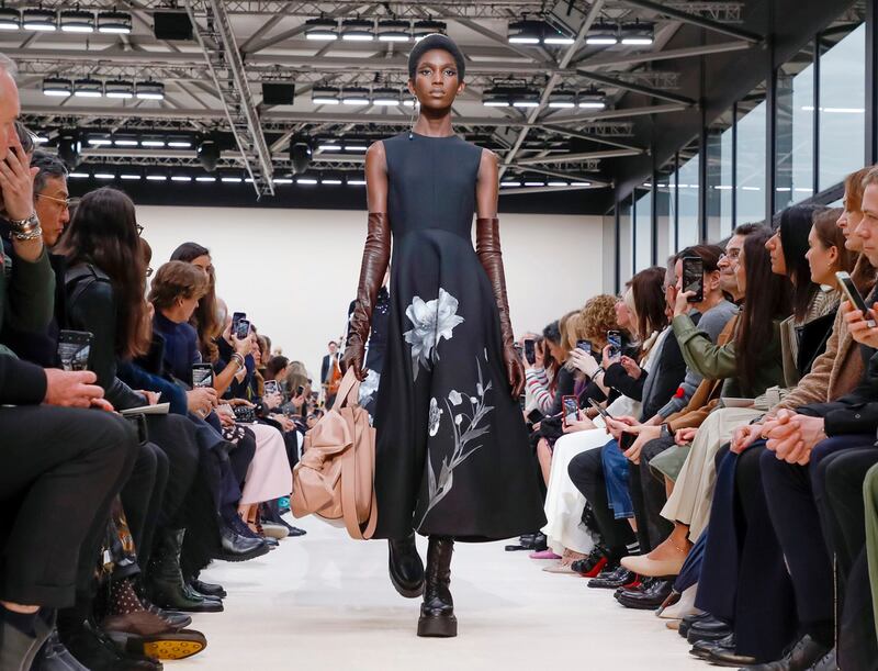 Paris Fashion Week: Valentino, autumn 2020. Photograph: Valerio Mezzanotti/NYT
