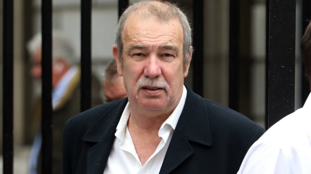 Stephen Mahady, of Newhall Court, Blessington Road, Saggart, Dublin pictured leaving the Four Courts after his High Court action. Photograph: Collins Courts