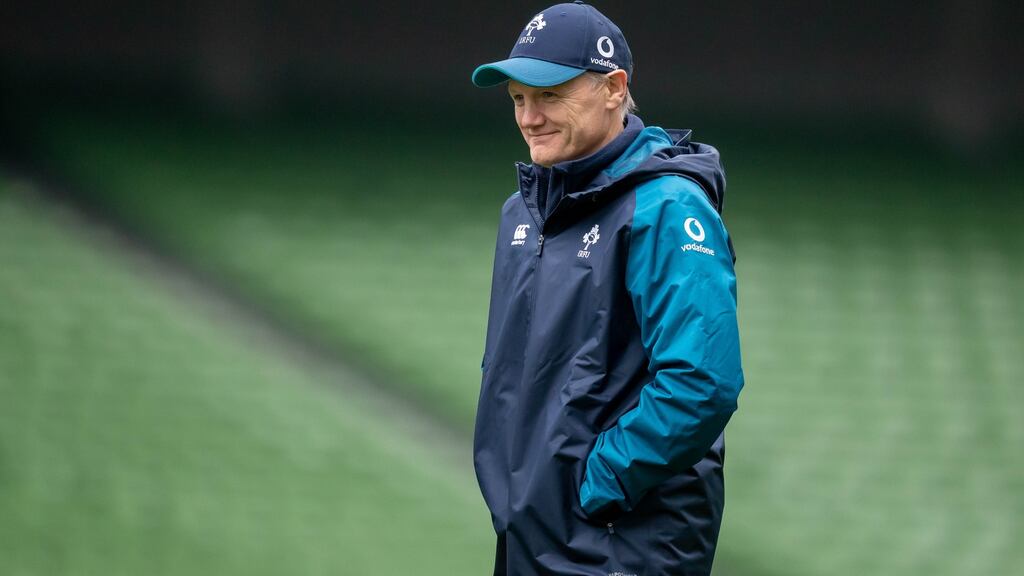 Joe Schmidt is a frontrunner for Coach of the Year. Photograph: Morgan Treacy/Inpho
