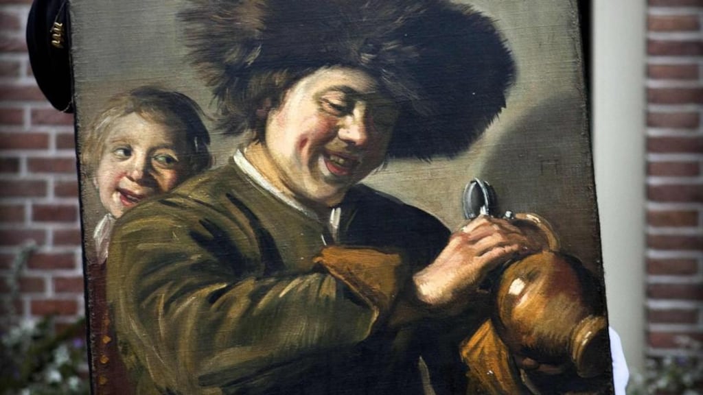 Frans Hals painting was stolen twice before in The Netherlands in 2011 and 1988. Photograph: Ilvy Njiokiktjien