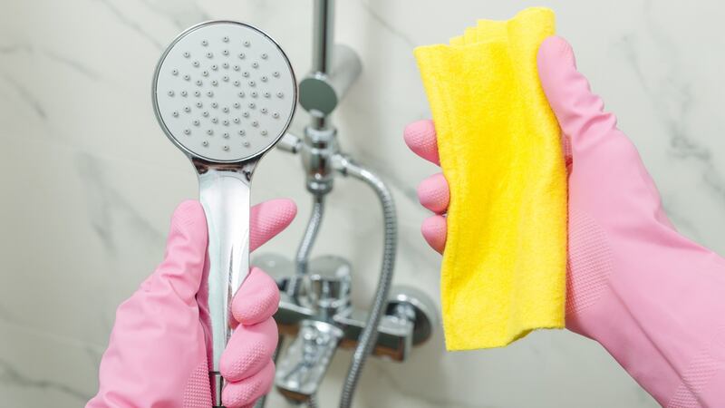 Clean that shower head for a more powerful morning wash
