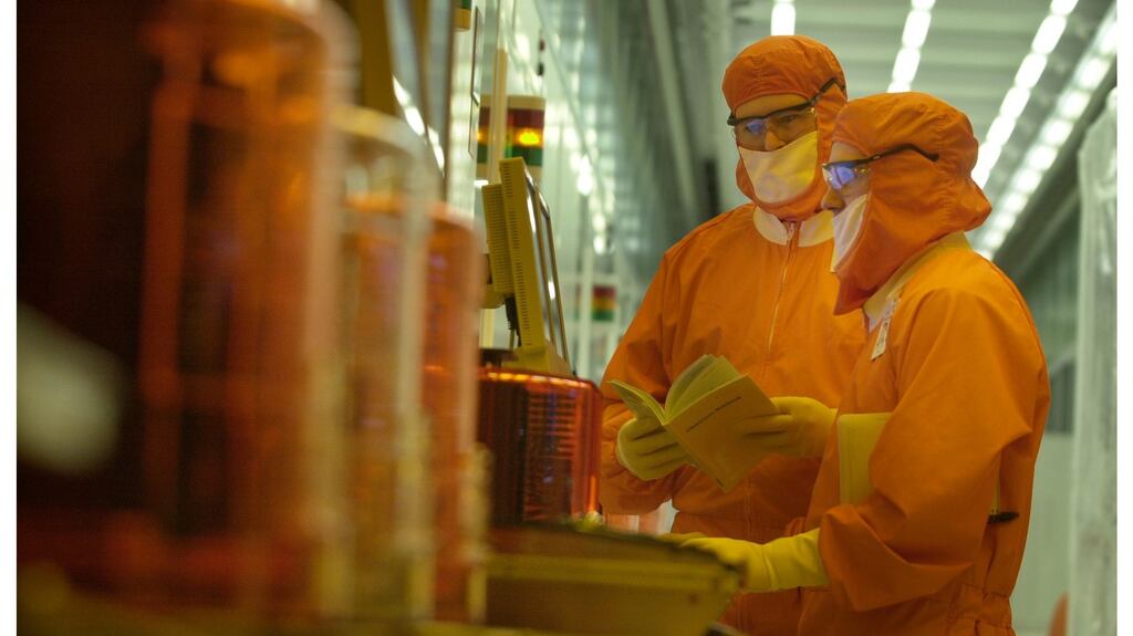 Ireland’s manufacturing sector saw a “solid improvement” in October, with the latest Purchasing Managers’ Index from Investec revealing another month of expansion. (Photograph: Alan Betson/ The Irish Times)