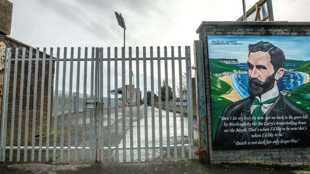 The Casement Park stadium development project board has said that the project will undergo a two-year build with major construction set to commence in the first half of 2022. Photograph: James Crombie/Inpho