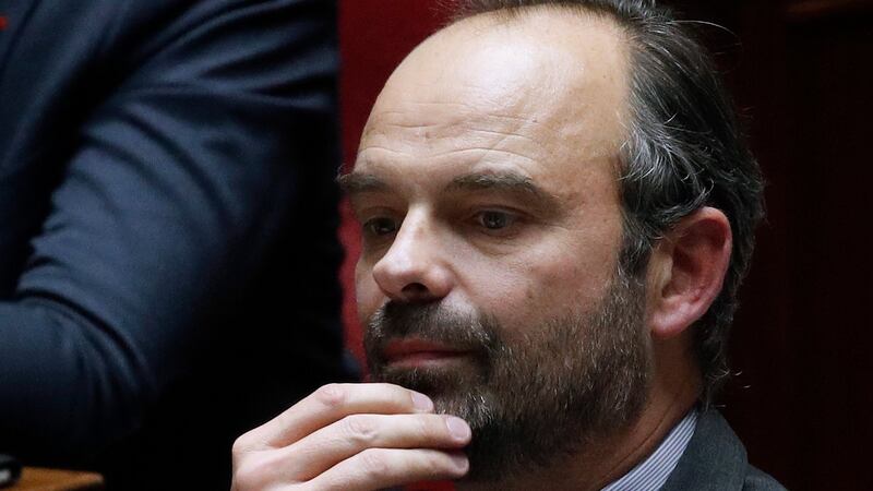 French prime minister Edouard Philippe attends the weekly session of questions to the government, at the French National Assembly in Paris on December 4thPhotograph: Yoan Valat/EPA