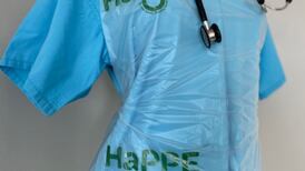 An ingenious plan to turn hospital aprons and food waste into compost