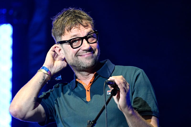 Snark life: Damon Albarn of Blur and Gorillaz. Photograph: Damien Meyer/AFP via Getty Images