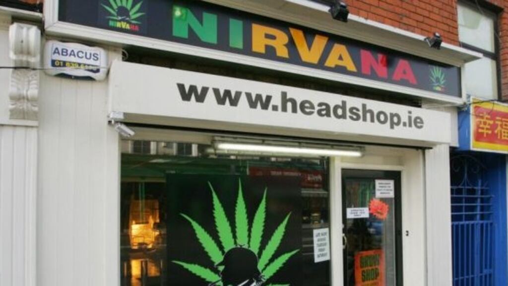 In 2010, young people in Ireland were the biggest users of head shop drugs in Europe, with 7 per cent admitting to using the substances within the last year. Photograph: Bryan O’Brien