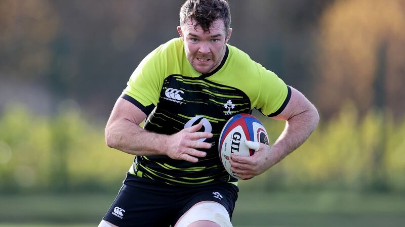 Peter O’Mahony has been retained in the Irish backrow. Photograph: Dan Sheridan/Inpho