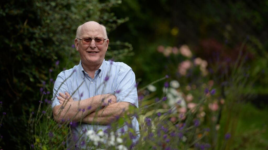 Fred Crowe at home in Clontarf, Dublin in 2014. Photograph: Dara Mac Dónaill