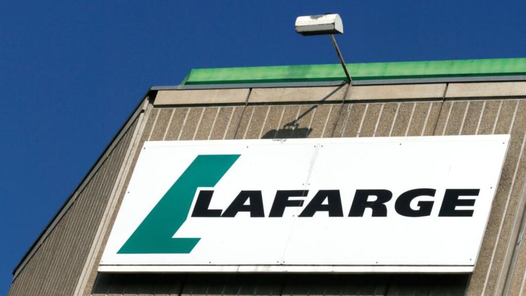 French cement maker Lafarge has posted a 17 per cent increase in earnings to €403 million. Photo: Reuters