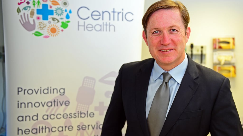Centric Health co-founder Dr Maurice Cox. In the year to the end of June 2016, the most recent period for which accounts are available, the Centric group had sales of €43 million. Photograph: Eric Luk
