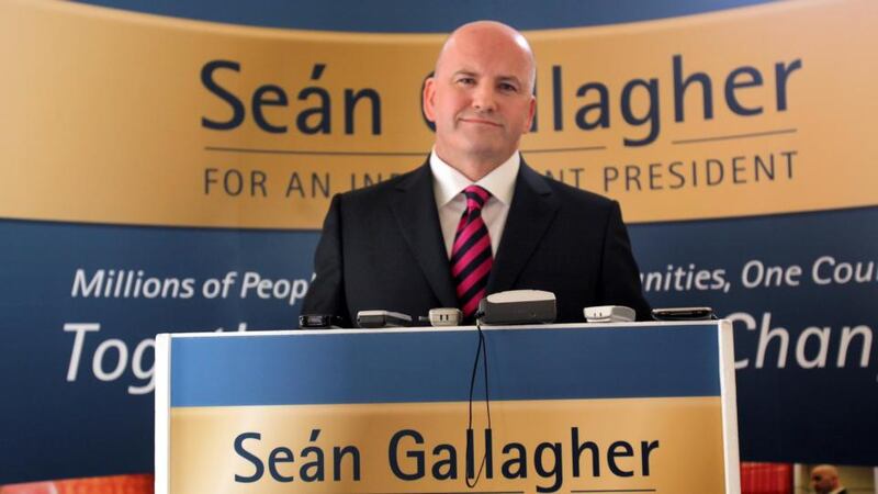 Seán Gallagher during his campaign for the presidency in 2011 .Photograph: Brenda Fitzsimons