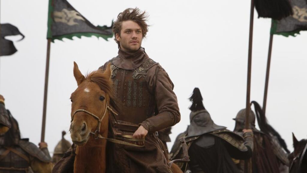 Lorenzo Richelmy in a scene from Netflix’s ’Marco Polo’. Photograph: Phil Bray for Netflix.