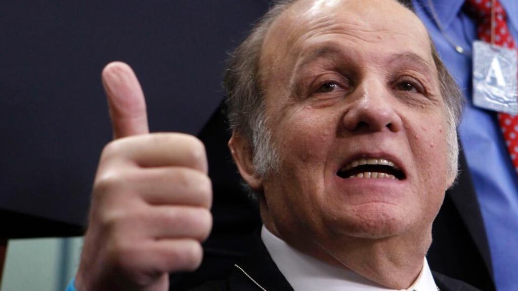 Former White House press secretary James Brady has died aged 73. Photograph: Larry Downing/Reuters