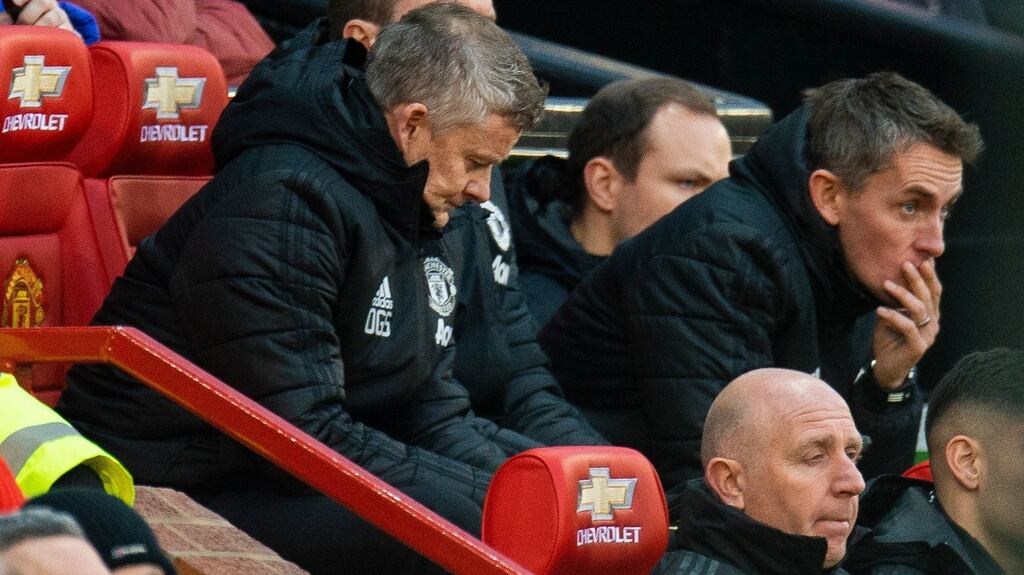 Manchester United and Everton ended in a 1-1 draw on Sunday afternoon. Photograph: PA