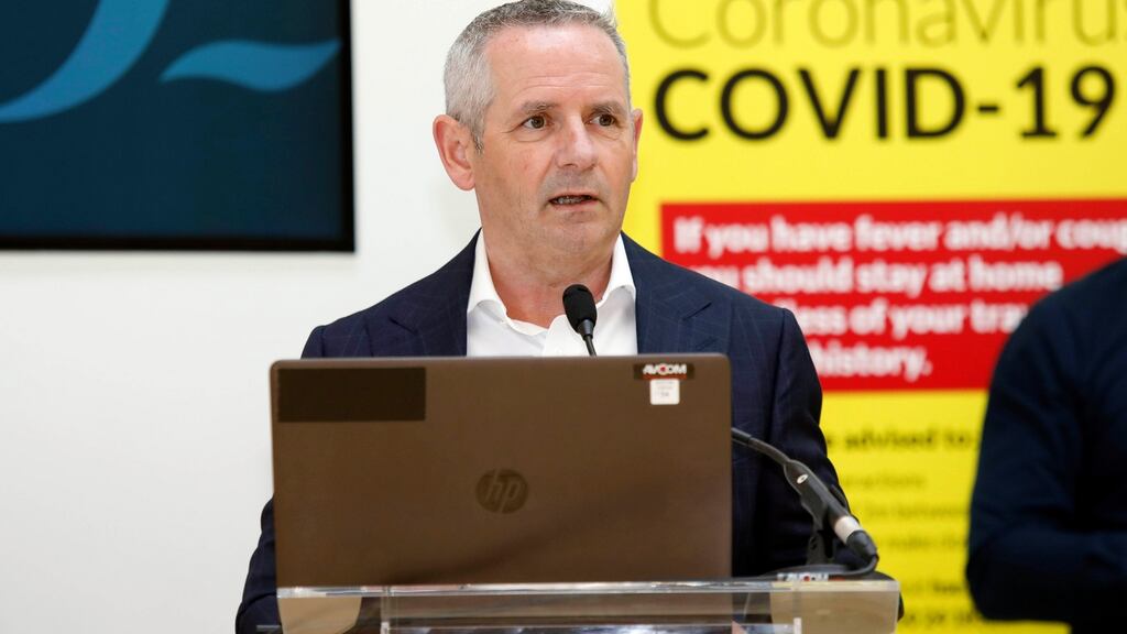 Paul Reid, chief executive of the HSE, believes the elderly care sector will need to change in order to tackle further outbreaks of the virus or other diseases. Photograph: Leon Farrell/Photocall Ireland/PA Wire