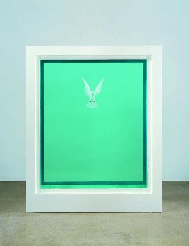 The Incomplete Truth by Damien Hirst. Photograph: Christie’s/The George Michael Collection