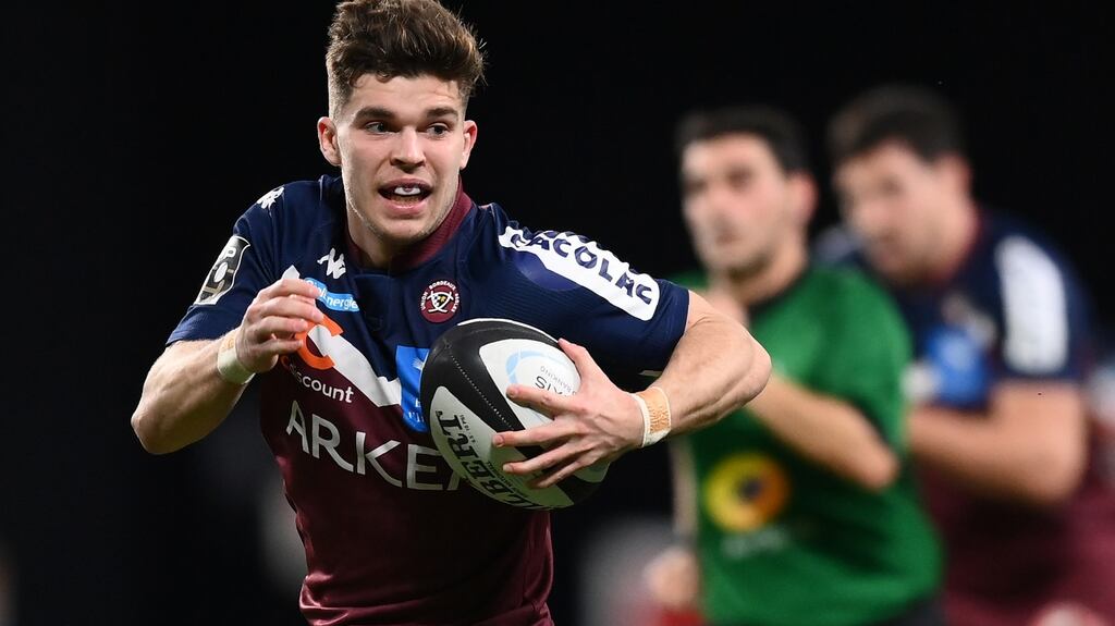 Matthieu Jalibert will offset the blow of missing Romain Ntamack for France. Photograph: Franck Fife/Getty/AFP