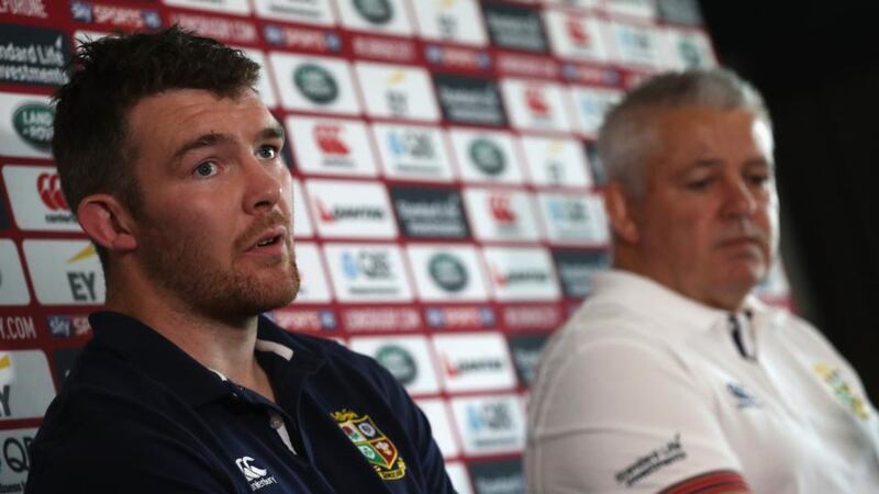 Peter O’Mahony will captain the Lions for the first Test. Photo: David Rogers/Getty Images